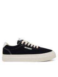 S.W.C Stepney Workers Club Tenisówki Dellow 02 Cup Canvas YA21012 Czarny. Czarne trampki damskie S.W.C Stepney Workers Club, bez wzorów, z materiału, bez zapięcia. Za 339.99 zł.