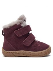 Froddo Kozaki Minni Suede G2110141-1 M Czerwony. Czerwone kozaki dziewczęce Froddo, bez wzorów, ze skóry, bez obcasa, bez zapięcia. Za 379.99 zł.