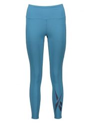 Reebok Legginsy sportowe "Lux Vector" w kolorze błękitnym rozmiar: M. Niebieskie legginsy damskie Reebok, m, bez wzorów. Za 131.74 zł.