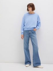 MAVI Bluza w kolorze błękitnym rozmiar: S. Niebieskie bluzy damskie Mavi, s, bez wzorów, bez kaptura. Za 109.95 zł.