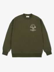 MANTO bluza SOCIETY khaki. Zielone bluzy damskie MANTO, m, bez wzorów, z bawełny, bez kaptura. Za 269.99 zł.