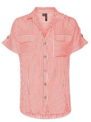 Vero Moda Bluzka w kolorze różowym rozmiar: XL. Różowe bluzki damskie Vero Moda, s, bez wzorów, z wiskozy, klasyczne, bez kołnierzyka, bez ramiączek. Za 52.79 zł.