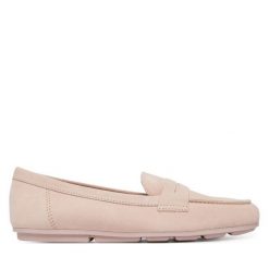 Mokasyny Tamaris. Czerwone mokasyny damskie Tamaris, bez obcasa. Za 369.99 zł.