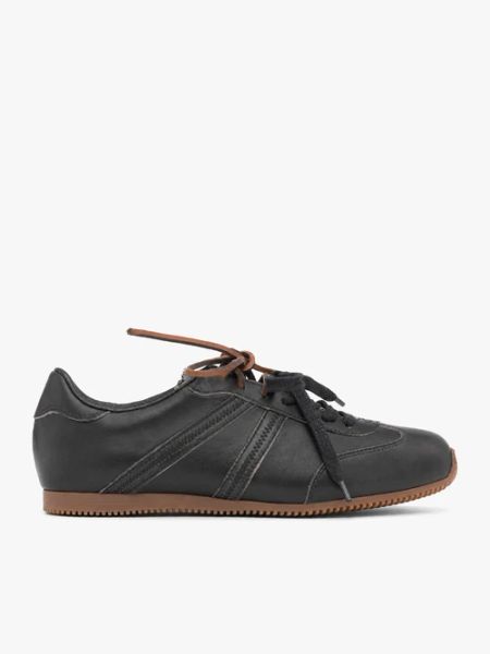 Czarne cieniowane sportowe półbuty. Szare obuwie sportowe casual damskie Ryłko, ze skóry. Za 499.99 zł.