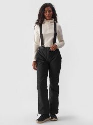 4F Spodnie narciarskie w kolorze czarnym rozmiar: XXL. Czarne spodnie dresowe damskie 4F, m, bez wzorów. Za 223.46 zł.