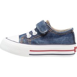 Levi's® TRUCKER MINI Tenisówki i Trampki blue. Niebieskie buty sportowe dziewczęce Levi's, z materiału. Za 149.00 zł.