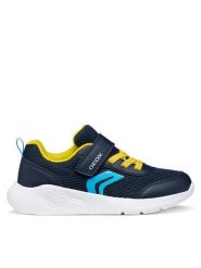 Geox Sneakersy J Sprintye Boy J36GBA 01454 C0657 S Granatowy. Niebieskie buty sportowe chłopięce Geox, z materiału, bez zapięcia. Za 209.99 zł.