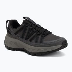 Buty turystyczne damskie Jack Wolfskin Wild Hike Texapore Low. Czarne obuwie trekkingowe damskie Jack Wolfskin, z gumy, przed kostkę, bez zapięcia. Za 439.99 zł.