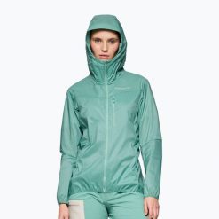 Kurtka przeciwwiatrowa damska NORRONA Faketind Aero60 Zip Hood. Niebieskie kurtki damskie NORRONA, s, bez wzorów, z elastanu, bez kaptura. Za 839.99 zł.