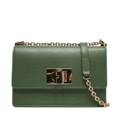 Torebka Furla. Zielone torebki wieczorowe damskie Furla, bez wzorów, bez dodatków. Za 1,619.00 zł.