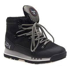 Buty turystyczna damskie Napapijri. Czarne obuwie trekkingowe damskie Napapijri, bez zapięcia. Za 429.99 zł.
