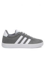Adidas Sneakersy VL COURT 3.0 K ID6314 Szary. Szare buty sportowe dziewczęce Adidas, bez wzorów, ze skóry, bez zapięcia. Za 229.99 zł.