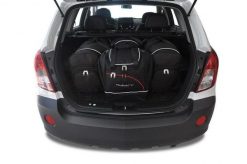 Torby Do Bagażnika Opel Antara 2006-2010 4Szt Kjust. Czarne torby podróżne KJUST, bez wzorów, z kauczuku. Za 1,196.00 zł.