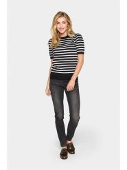 SAINT TROPEZ Sweter w kolorze czarnym rozmiar: XS. Czarne swetry klasyczne damskie Saint Tropez, xs, bez kołnierzyka. Za 104.99 zł.