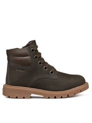 Geox Trapery J Shaylax J16FAB 032BC C6009 S Brązowy. Brązowe buty zimowe chłopięce Geox, z nubiku, bez zapięcia. Za 199.99 zł.