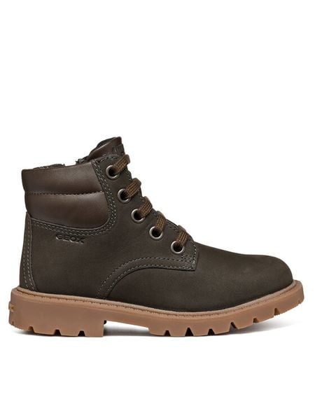 Geox Trapery J Shaylax J16FAB 032BC C6009 S Brązowy. Brązowe buty zimowe chłopięce Geox, z nubiku, bez zapięcia. Za 199.99 zł.