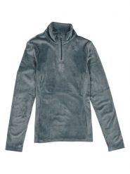 SPYDER Bluza polarowa "Shimmer" w kolorze szarym rozmiar: L. Szare bluzy damskie Spyder, l, bez wzorów, z polaru, bez kaptura. Za 217.99 zł.