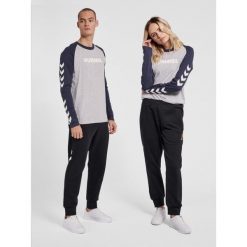 Koszulka z długim rękawem Hummel Legacy Blocked. Szare koszulki damskie Hummel, s, bez wzorów, bez kołnierzyka, bez ramiączek. Za 136.00 zł.