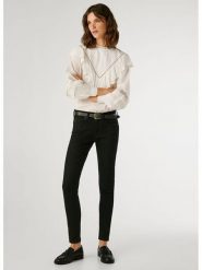 Pepe Jeans Dżinsy "Soho" - Skinny fit - w kolorze antracytowym rozmiar: W26/L32. Czarne jeansy damskie Pepe Jeans. Za 217.99 zł.