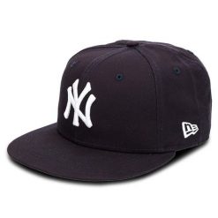 Czapka z daszkiem New Era. Niebieskie czapki z daszkiem damskie New Era, bez wzorów. Za 129.99 zł.