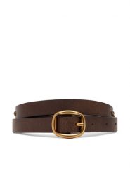 PINKO Pasek Damski Dita H2 Belt 20251 PLT01 104796 A2GG Brązowy. Brązowe paski damskie Pinko, bez wzorów, ze skóry. Za 409.99 zł.