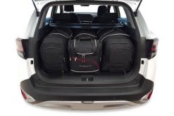 Torby Do Bagażnika Kia Sportage 2021+ 4Szt Kjust. Czarne torby podróżne KJUST, bez wzorów, z kauczuku. Za 1,228.00 zł.