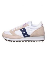 Saucony Sneakersy "Jazz" w kolorze beżowo-białym rozmiar: 36. Białe obuwie sportowe damskie Saucony, z materiału, bez zapięcia. Za 163.64 zł.