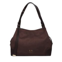 Torebka Armani Exchange. Brązowe torebki klasyczne damskie Armani Exchange, bez dodatków. Za 779.99 zł.