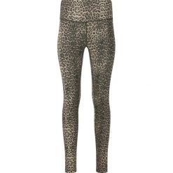 Damskie legginsy z nadrukiem Athlecia Windia. Brązowe legginsy damskie Athlecia, bez wzorów. Za 192.00 zł.
