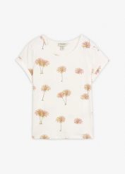 T-shirt z czystej bawełny organicznej. Żółte t-shirty damskie bonprix, bez wzorów, z bawełny, bez kołnierzyka. Za 19.99 zł.