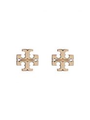 Tory Burch Kolczyki 177397 Kremowy. Białe kolczyki damskie Tory Burch, ze stali. Za 544.99 zł.