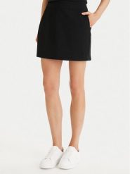 Calvin Klein Jeans Spódnica mini LV047F251G Czarny Slim Fit. Czarne spódnice damskie Calvin Klein Jeans, m, bez wzorów, z jeansu, mini. Za 329.99 zł.