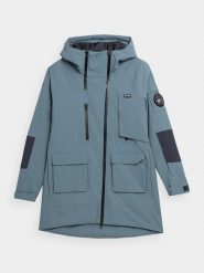 4F Kurtka snowboardowa membrana 15 000 damska XL. Niebieskie kurtki damskie 4F, na zimę, l, bez wzorów, bez kaptura. W wyprzedaży za 279.99 zł.