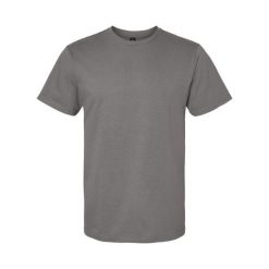 Koszulka Unisex Dla Dorosłych Softstyle Midweight. Brązowe bluzki damskie GILDAN, xl, bez wzorów, sportowe, bez kołnierzyka, bez ramiączek. Za 39.99 zł.