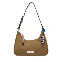 Torebka KARL LAGERFELD. Brązowe torebki klasyczne damskie KARL LAGERFELD, bez dodatków. Za 649.99 zł.