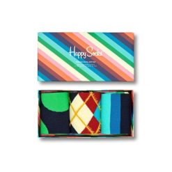 Skarpetki Happy Socks Classics Giftbox 3-pack. Skarpetki damskie Happy Socks, bez wzorów. Za 138.00 zł.