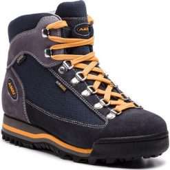 Trekkingi AKU - Ultralight Micro Gtx GORE-TEX 365.10 Blue/Apricot 138. Czarne obuwie trekkingowe damskie Aku, z gore-texu. W wyprzedaży za 509.00 zł.