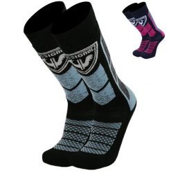 Skarpetki damskie Rossignol Thermotech (x2). Czarne skarpetki damskie Rossignol, bez wzorów, z materiału. Za 129.00 zł.