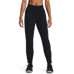 Spodnie dresowe damskie Under Armour OutRun the STORM Pant. Czarne spodnie dresowe damskie Under Armour, s, bez wzorów, z dresówki. Za 249.99 zł.