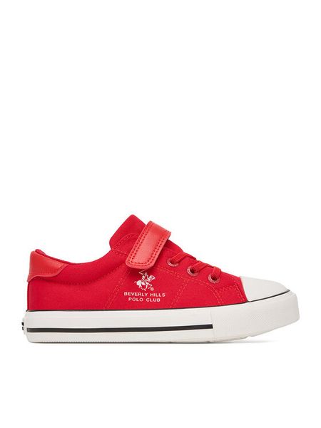 Beverly Hills Polo Club Trampki EO-CSS20377-77 (DZ) Czerwony. Czerwone trampki dziewczęce Beverly Hills Polo Club, bez wzorów, z materiału, bez zapięcia. Za 69.99 zł.