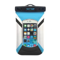 Wodoszczelna saszetka – przenośny dry bag Wattsup. Niebieskie nerki i saszetki damskie WATTSUP, bez wzorów. Za 39.99 zł.