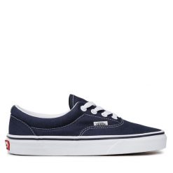 Tenisówki Vans. Niebieskie trampki damskie Vans, bez wzorów, bez zapięcia. Za 169.99 zł.