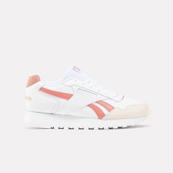Sneakersy damskie Reebok Glide buty sportowe lifestylowe białe (100201437). Białe obuwie sportowe casual damskie Reebok, trekkingowe. Za 269.00 zł.
