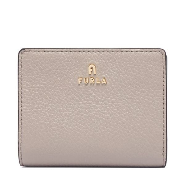 Portfel Furla. Brązowe portfele damskie Furla, bez wzorów. Za 629.99 zł.