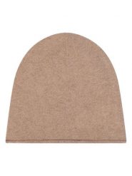 AUTHENTIC CASHMERE Kaszmirowa czapka "Pinier" w kolorze beżowym rozmiar: onesize. Brązowe czapki damskie AUTHENTIC CASHMERE, bez wzorów, z kaszmiru. Za 218.57 zł.