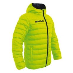 Kurtka Ocieplana Unisex Dla Dorosłych Olanda. Zielone kurtki damskie Givova, xs, bez wzorów, z puchu, bez kaptura. Za 175.99 zł.