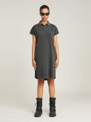 G-Star Sukienka w kolorze antracytowym rozmiar: XS. Czarne sukienki damskie G-Star, bez wzorów, retro, bez ramiączek. Za 192.45 zł.
