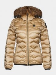 Blauer Kurtka zimowa 23WBLDC03093 Brązowy Regular Fit. Brązowe kurtki damskie Blauer, na zimę, xl, bez wzorów, z syntetyku, bez kaptura. Za 1,629.00 zł.