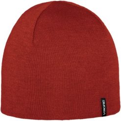 Czapka zimowa z wełną merino VIKING Noma 2.0 GWS Pro Style. Czerwone czapki damskie Viking, na zimę, z aplikacjami, z gore-texu. Za 84.77 zł.