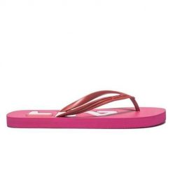 Japonki damskie Fila Troy Slipper Wmn. Czerwone klapki damskie Fila, bez wzorów, z materiału, bez obcasa, bez zapięcia. Za 96.00 zł.